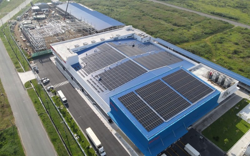 Dự án hệ thống điện mặt trời tại dự án Nhà Máy Cholimex Foods Bến Lức