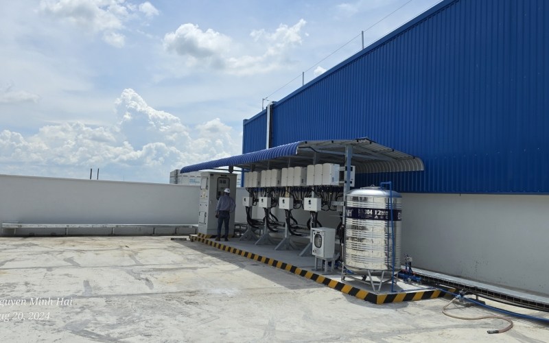 Dự án ĐIỆN MẶT TRỜI ÁP MÁI - NHÀ MÁY Cholimex Food Bến Lức