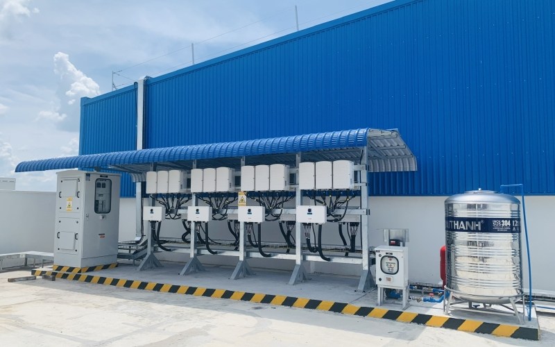 Dự án ĐIỆN MẶT TRỜI ÁP MÁI - NHÀ MÁY Cholimex Food Bến Lức