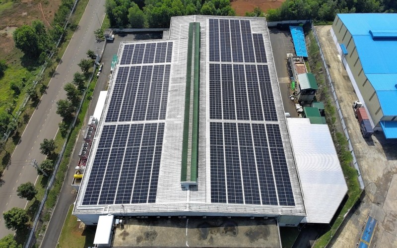 DỰ ÁN ĐIỆN MẶT TRỜI ÁP MÁI - NHÀ MÁY B