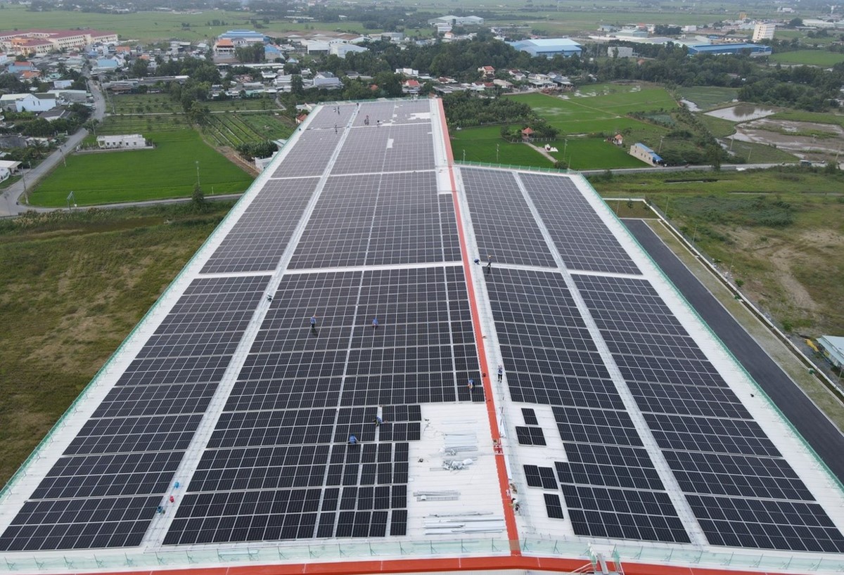 Dự án ĐIỆN MẶT TRỜI ÁP MÁI - KHO LẠNH LONG AN