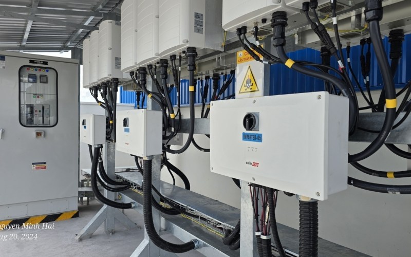 Dự án ĐIỆN MẶT TRỜI ÁP MÁI - NHÀ MÁY Cholimex Food Bến Lức