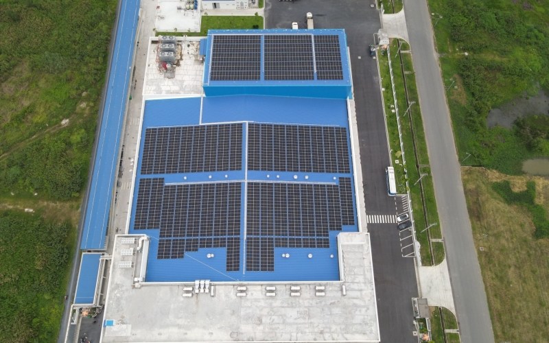 Dự án ĐIỆN MẶT TRỜI ÁP MÁI - NHÀ MÁY Cholimex Food Bến Lức