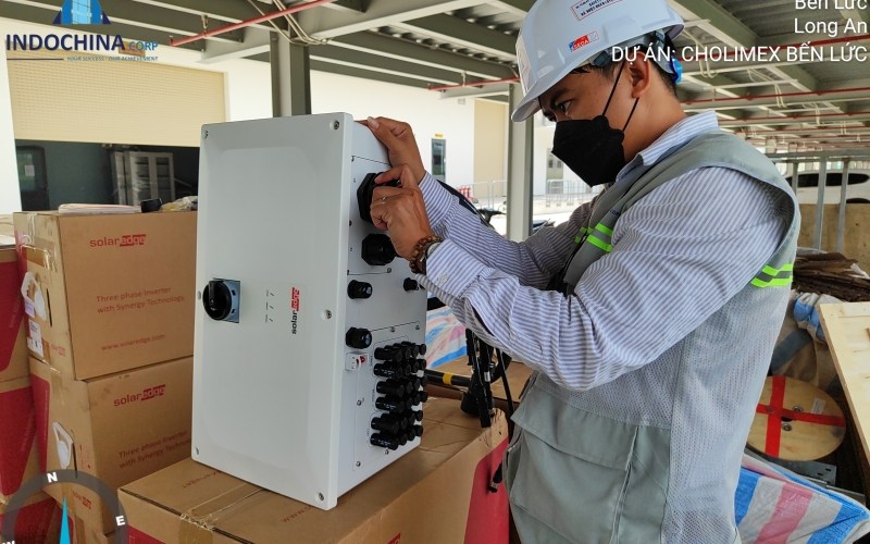 Dự án ĐIỆN MẶT TRỜI ÁP MÁI - NHÀ MÁY Cholimex Food Bến Lức