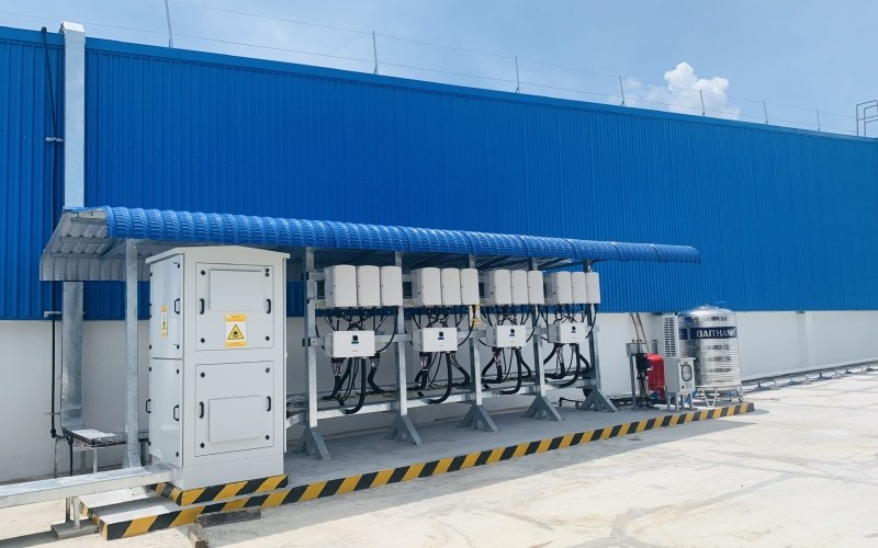 Dự án ĐIỆN MẶT TRỜI ÁP MÁI - NHÀ MÁY Cholimex Food Bến Lức