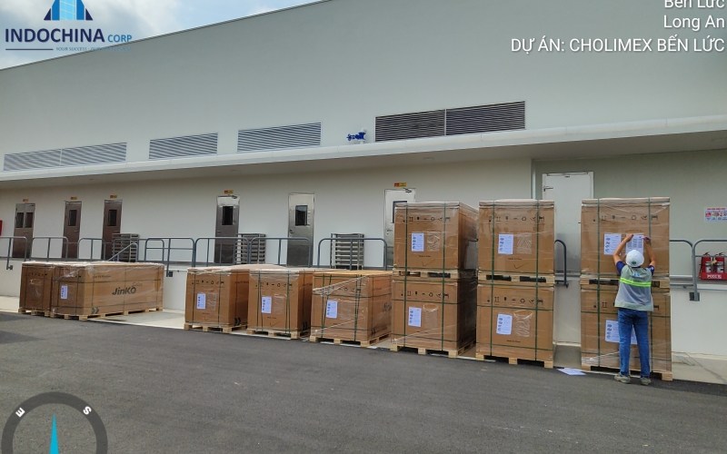 Dự án ĐIỆN MẶT TRỜI ÁP MÁI - NHÀ MÁY Cholimex Food Bến Lức