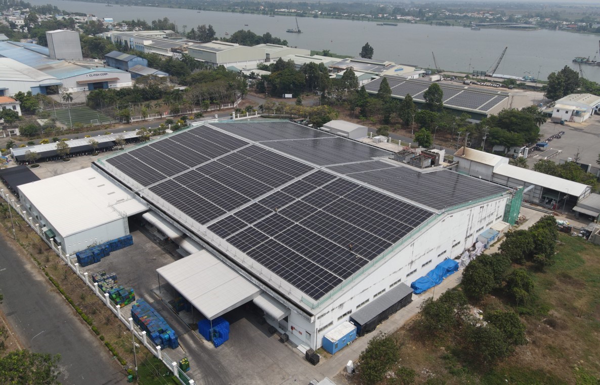 Dự án ĐIỆN MẶT TRỜI ÁP MÁI - NHÀ MÁY Antesco Bình Long