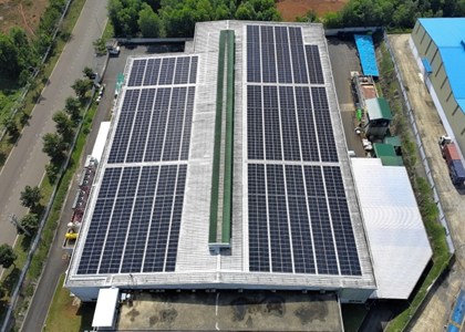 DỰ ÁN ĐIỆN MẶT TRỜI ÁP MÁI - NHÀ MÁY B