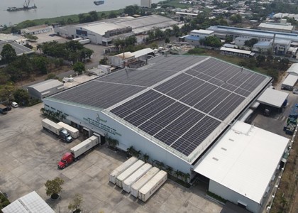 Dự án ĐIỆN MẶT TRỜI ÁP MÁI - NHÀ MÁY Antesco Bình Long